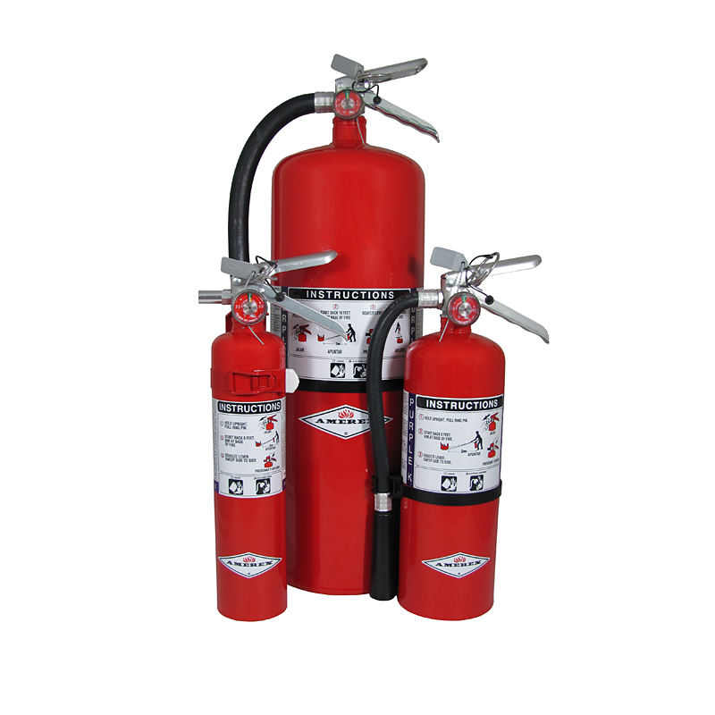 Purple K Stored Pressure Dry Chemical Extinguishers