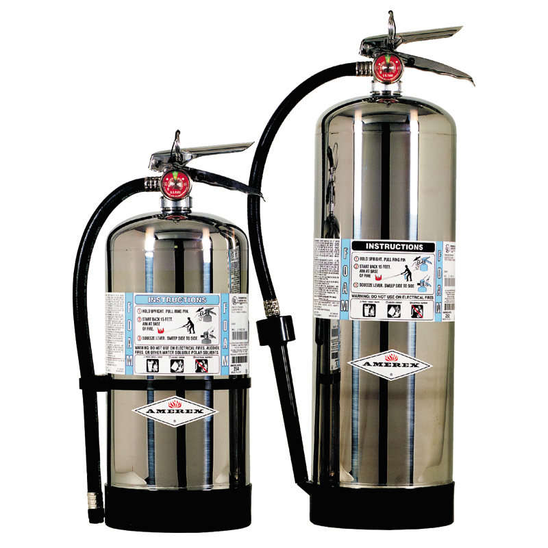 Water & Foam Stored Pressure Extinguishers